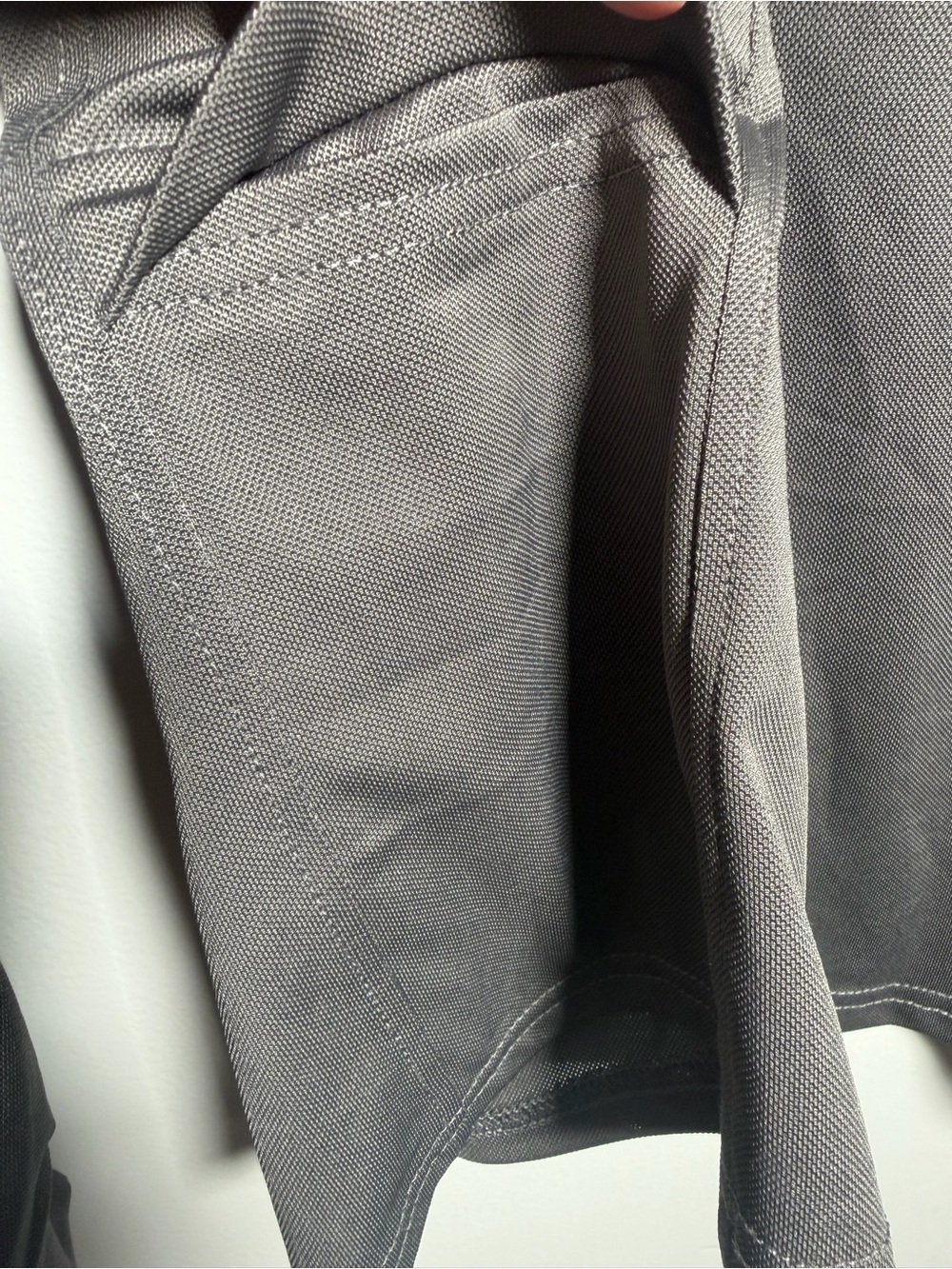 Tactishirt Men's Long Sleeve Performance Tactical Shirt Gray Size L - Picture 6 of 11